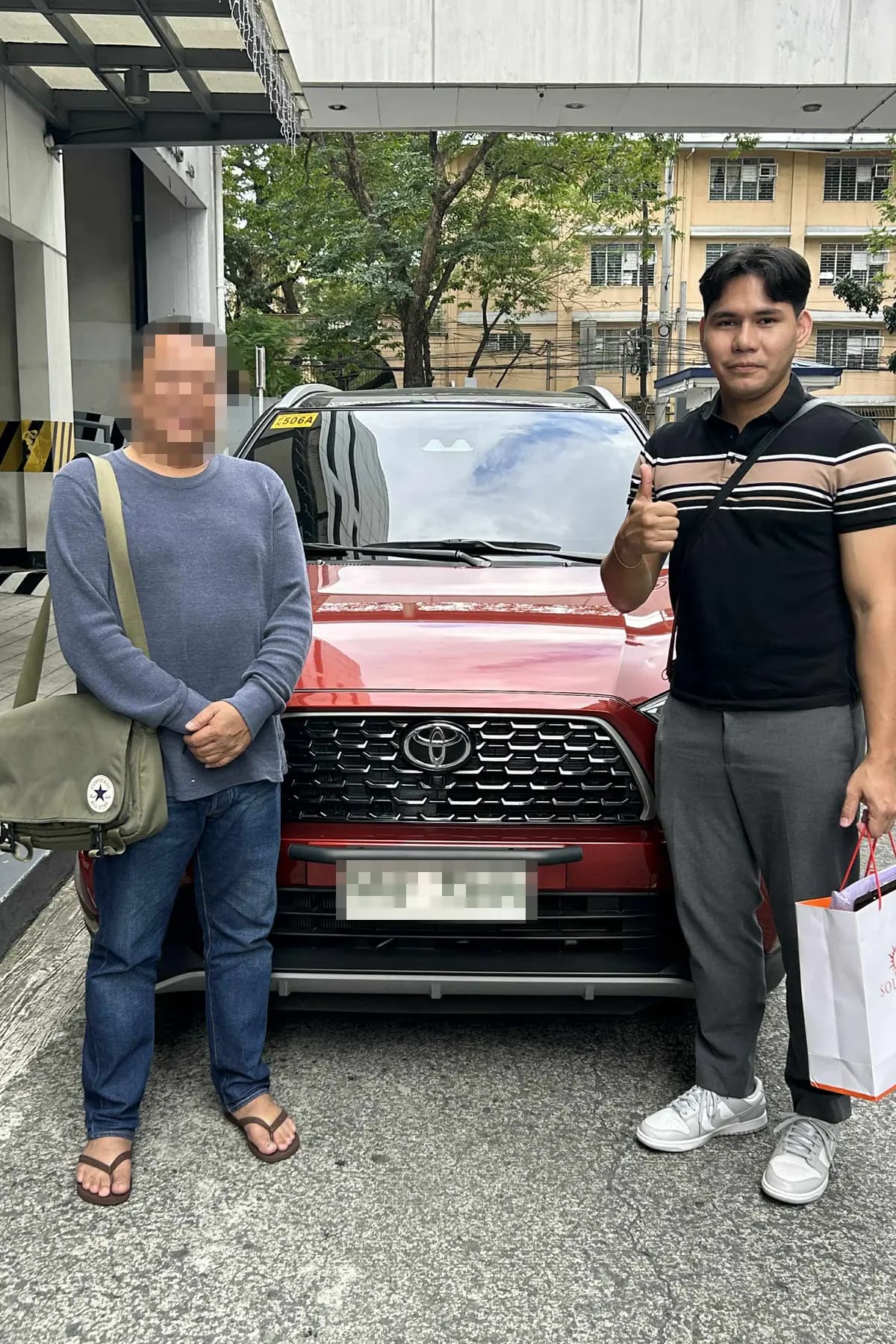 2022 Toyota Corolla Cross recently purchased by Buy and Sell Cars Philippines